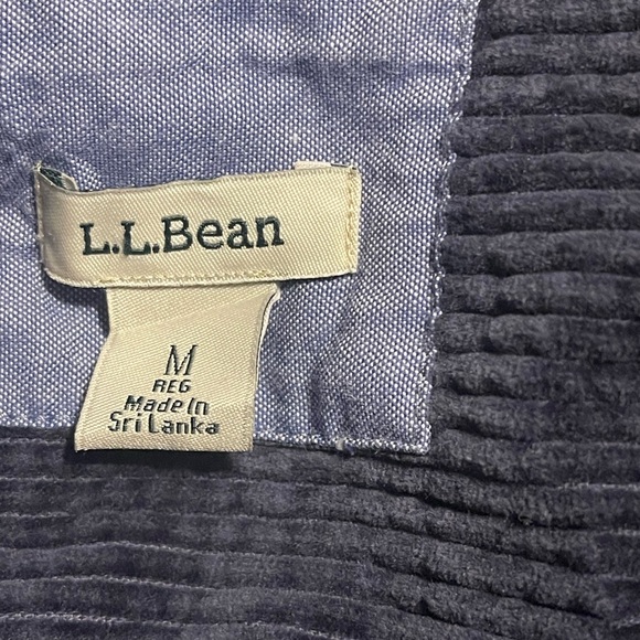 L.L. Bean Dark Blue Corduroy Shaket - Picture 6 of 9